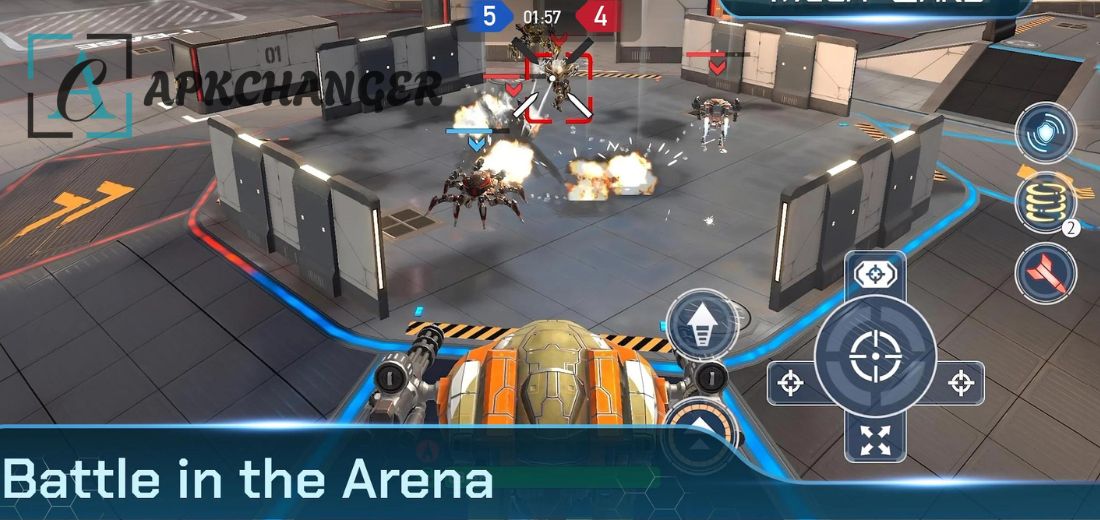 Mech Wars Mod Apk Unlimited Money And Gems