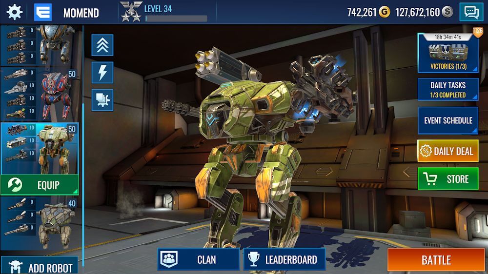 mech wars mod apk unlimited money and gems